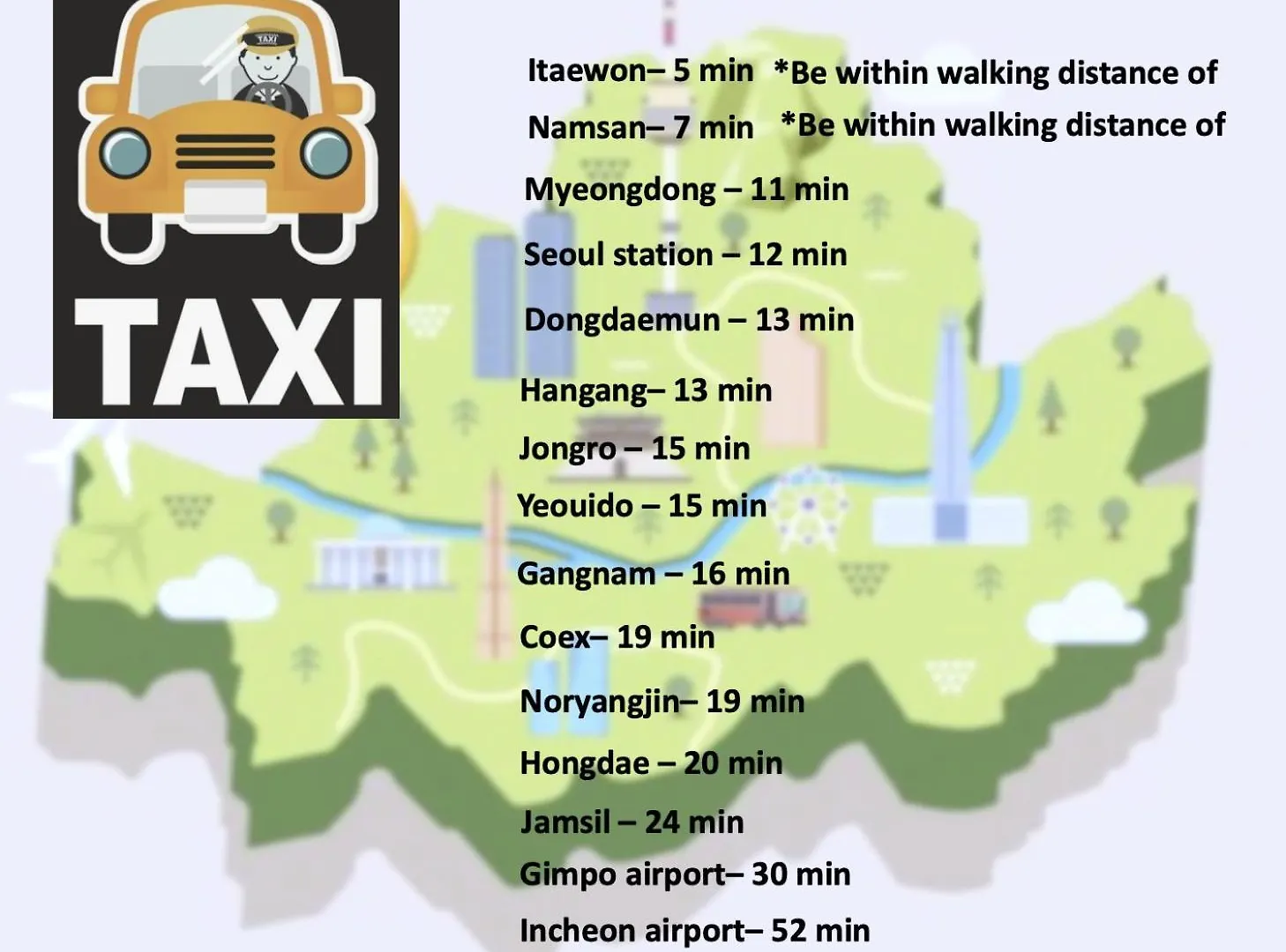 Namsan Tower 5Min Apartment Seoul 0*,